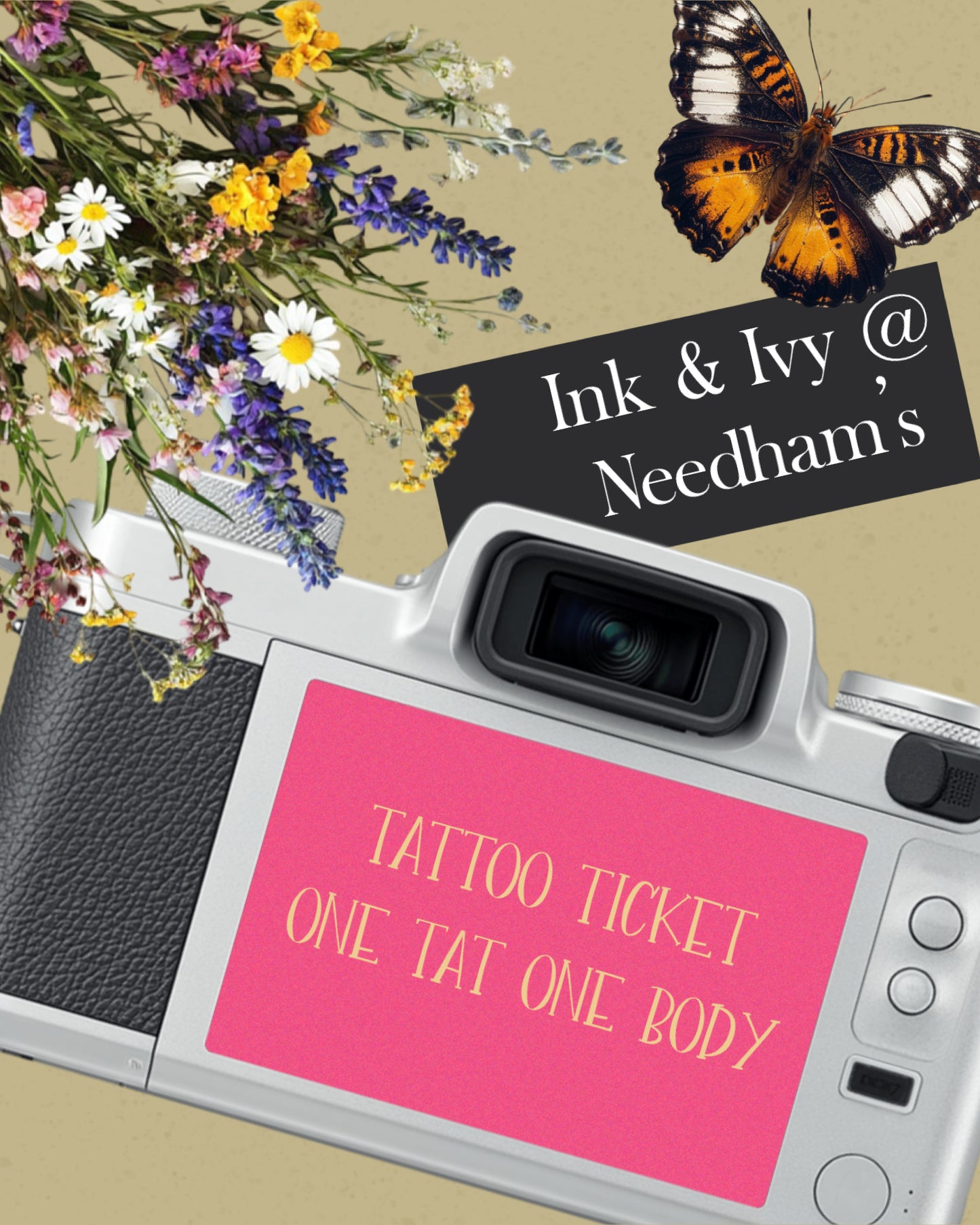 Tattoo Ticket 1 tat 1 body