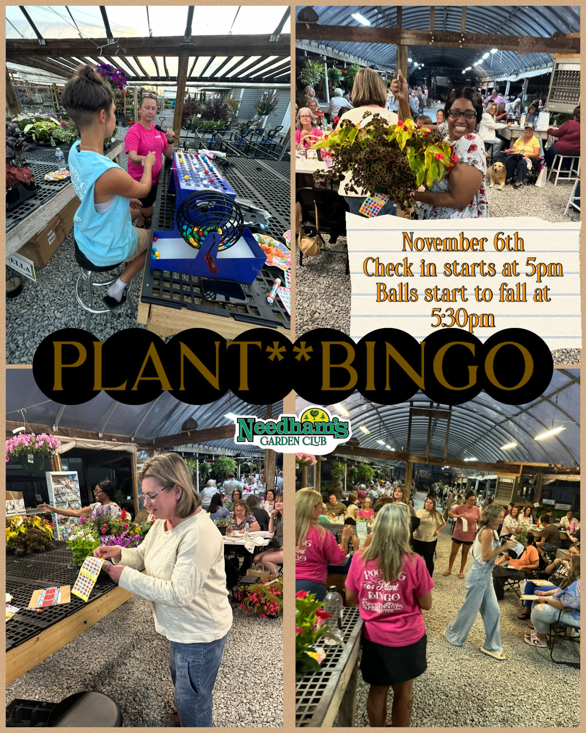 November 6th Plant BINGO