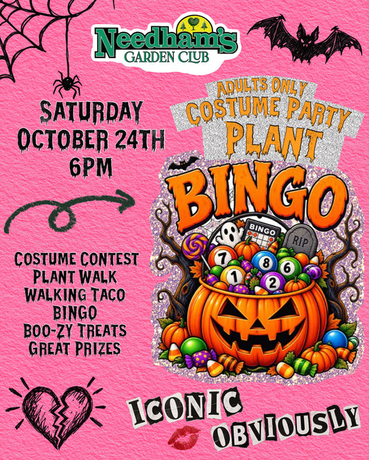 Costume Plant Bingo