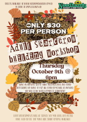 Adult Scarecrow Building Workshop