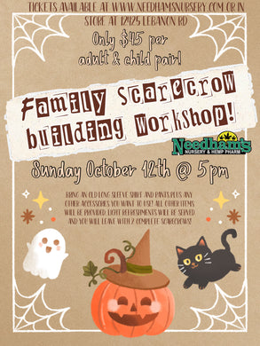 Family Scarecrow Building Workshop
